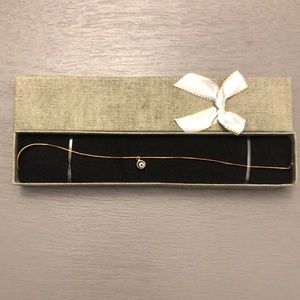 Evil eye pendant bracelet